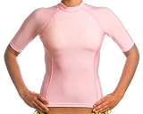 Women's UV Rash Guard Shirt - Pink Small