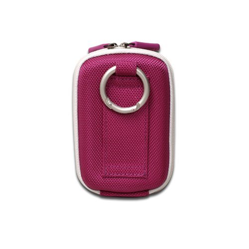 Canon PowerShot A1100IS 12.1 MP Digital Camera CaseCrown Travel Hard Shell Case (Pink)