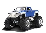 TORRO R/C Mini Monster Truck Hummer Auto 1:43 - BLAU TORRO R/C Mini Monster Truck Hummer Auto 1:43 - BLAU
