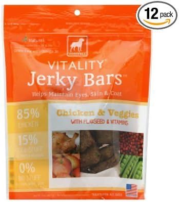 Dogswell Vit Chicken Jerky Bar (12x5oz)