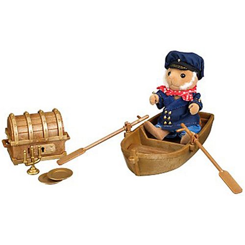 Childrens Toyshop  Toys : Sylvanian Families Captain Seadog River Boat Set