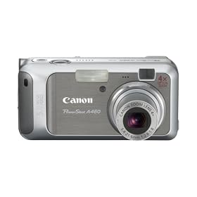 Click here to buy Canon PowerShot A460 5.0MP Digital Camera with 4x Optical Zoom Silver by Canon.