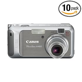 Click here to buy Canon PowerShot A460 5.0MP Digital Camera with 4x Optical Zoom (Silver) by Canon.