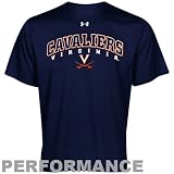 Under Armour Virginia Cavaliers Navy Blue HeatGear Training Performance T-shirt