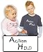 Baby/Kinder Langarmshirt mit Druck ACTION HELD (046.47)