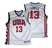 Sports : USA Dreamteam Basketball Trikot Tim Duncan Reebok White