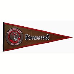 Tampa Bay Buccaneers NFL "Pigskin Traditions" Pennant (13"x32")