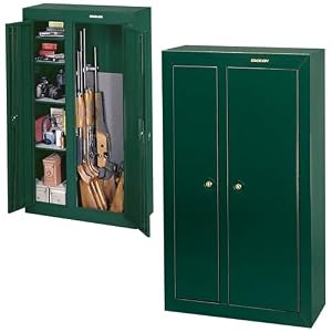 Stack-On� 10-gun 2-door Steel Cabinet Hunter Green