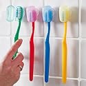 Suction Pad Toothbrush Holders - Set Of 4