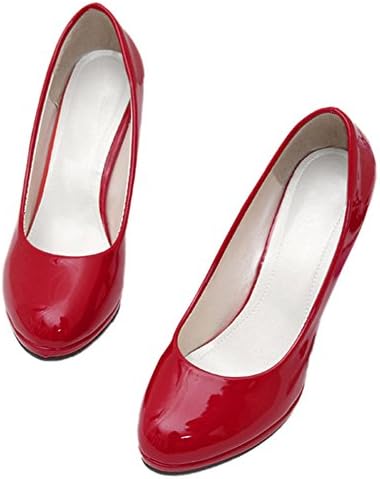FUNOC Womens Ladies Stiletto High Heels Office Dress Work Court Platform Pumps Shoes