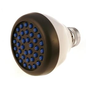 Spray Clean Showerhead with pressure compensating flow controller, low flow 2.0gpm
