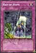 2003 Dark Crisis 1st Edition # DCR-103 Ray of Hope / Single YuGiOh! Card in Protective Sleeve