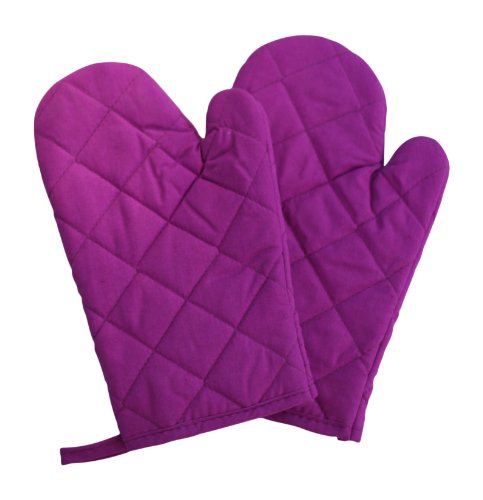 Kid-sized Oven Mitt Set - Purple