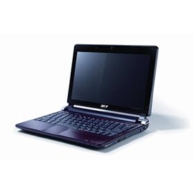 Acer AOD250-1517 10.1-Inch Ruby Red Netbook
