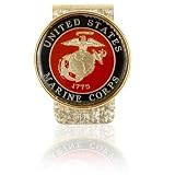 Marine Corp Commemorative Medallion Coin Money clip