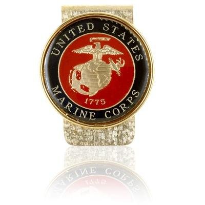 Marine Corp Commemorative Medallion Coin Money clip-CLC-US223