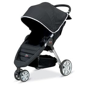 Britax B-Agile Stroller, BlackBritax B-Agile Stroller