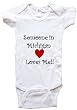 SOMEONE IN MICHIGAN LOVES ME - MICHIGAN BABY - State-series - White, Blue or Pink Onesie / Baby T-shirt