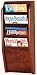 Wooden Mallet MR24-4MH Magazine Rack