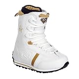 Roxy Track Lace Womens Snowboard Boots - Size 6.5 - White