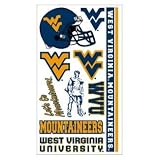 Sporting Goods : West Virginia Mountaineers Temporary Tattoos Set (Set of 6 Sheets)