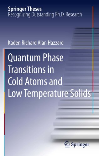 Quantum Phase Transitions in Cold Atoms and Low Temperature Solids (Springer Theses)