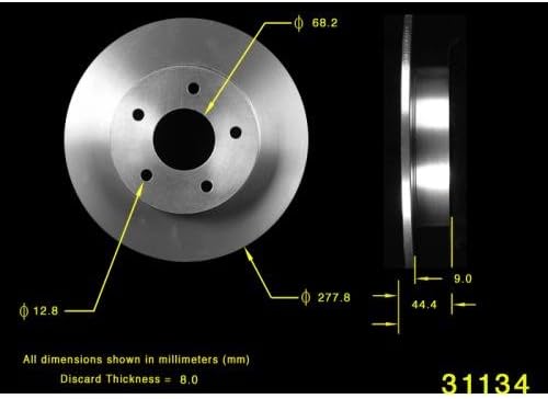 ProStop Brake Rotor (31134G)