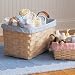 Baby : Kids Woven Splitwood Storage Baskets - Floor Basket 12.5 x 20 x 11h