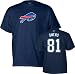 Terrell Owens Reebok Name and Number Buffalo Bills T-Shirt - Small