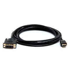 Premium High Resolution 10FT / 3m 24K GOLD HDMI TO DVI M/M CABLE FOR HDTV PLASMA DVD