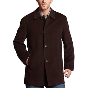 Cole Haan Men’s 34″ Wool/Cashmere 4 Button Jacket thumbnail