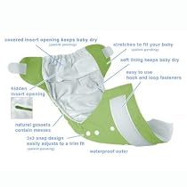 Bum Genius Grasshopper Cloth Diaper
