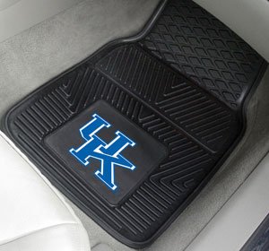 Kentucky Wildcats UK NCAA Heavy Duty 2-Piece Vinyl Car Mats