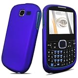 Blue Rubberized Hard Case for Samsung SGH-A187 AT&T