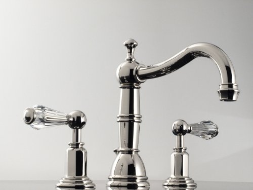 Santec Vantage Crystal Collection Widespread Lavatory Faucet - 2920EC48