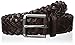 Nautica Boys' Braided Belt with Logo Buckle