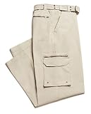 LCW, Cotton Chinos Cargo Casual Khaki Pants With Matching Belt - For Men