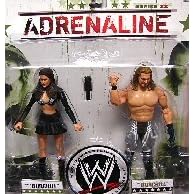 WWE Adrenaline 33 KATIE LEA BURCHILL & PAUL BURCHILL Wrestling Figures