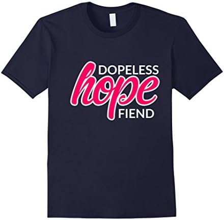 Men's Dopeless Hope Fiend Celebrate Recovery T Shirt Rehab NA AA 2XL Navy