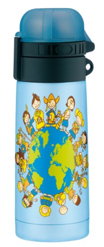 alfi Thermos isoBottle One World 0,35 L, colore: Blu alfi Thermos isoBottle One World 0,35 L, colore: Blu