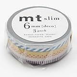 MT Japanese Washi Masking Tape Set Deco C (MTSLIM18)