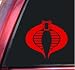 Search : G.I. Joe / GI Joe Cobra Vinyl Decal Sticker - Red