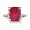 7ct Ruby Rough Cut Diamond Ring Set in Sterling Silver [Jewelry]