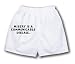 White Boxer Short with Misery is a communicable disease.