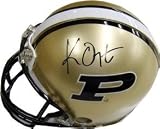 Kyle Orton Autographed/Hand Signed Purdue Boilermakers Replica Mini Helmet