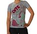 WEA Junior's Cute I S What We Raining Diamonds T-Shirt,Light Blue,Large