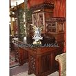 Fairy of enlightenment statue marble yoga sculpture New (Digital Angel Decor)