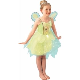 Rubie's - I-883766 - Costume - Disney Fairies Light up - Jupe avec Fibres Optiques