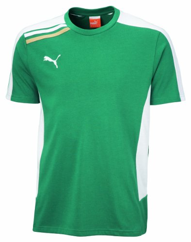 PUMA Herren Trainings-Shirt Esito Tee, team green-white, XL, 652600 05 Preisvergleich