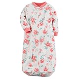 Carter's （カーターズ） :: ロンパース マイクロフリース カバーオール 寝袋 長袖 女の子 ポリエステル100% :: Fleece Sleepsuit :: 0-9M (55-72cm)
